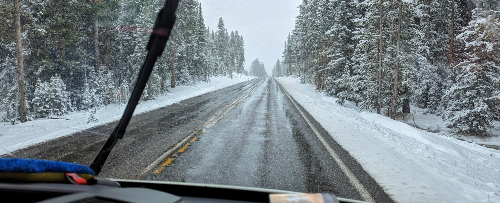 Fahren im Winter Kanada